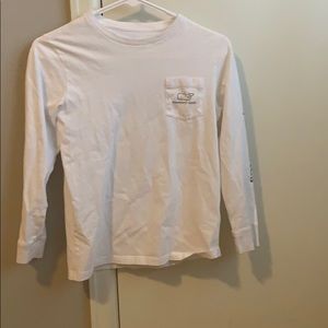 Small girls vineyard vines long sleeved shirt